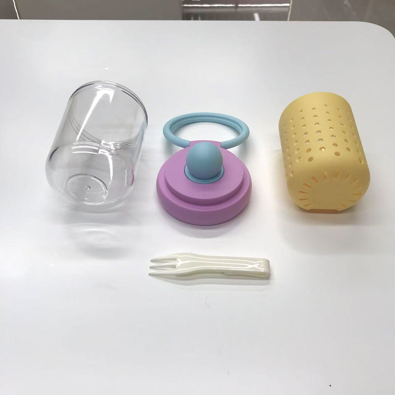 Portable draining and preservation cup