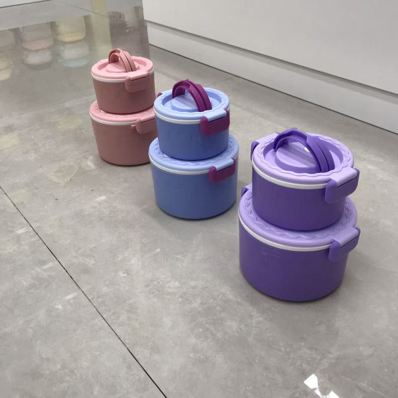 Stacked double-layer sealed bento box