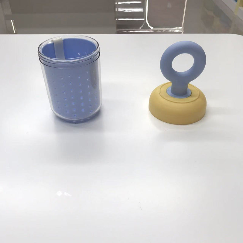 Portable draining and preservation cup