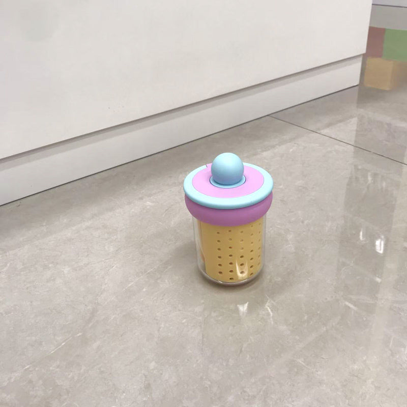 Portable draining and preservation cup